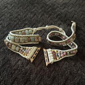 Bohemian Beaded with Earthy Tones Apple Watch Bracelet